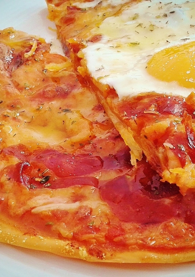 Una foto de Pizza de Jamón Ibérico