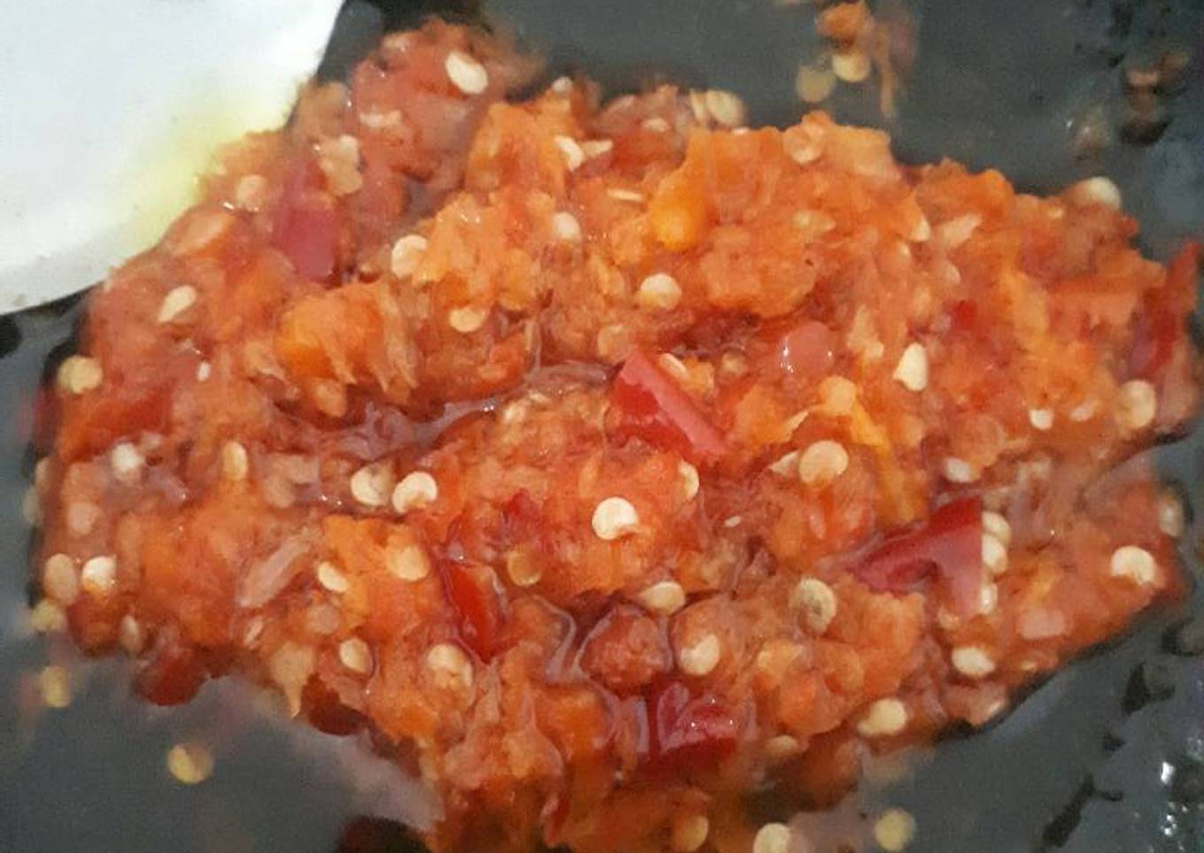 Sambel korek ala bebek slamet