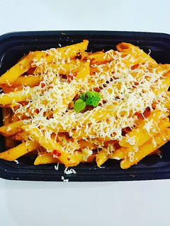 A picture of Red Sauce Pasta.