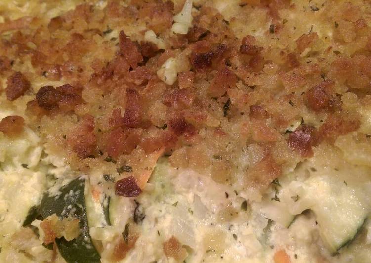 Easy Way to Make Appetizing VeggieWreck Casserole