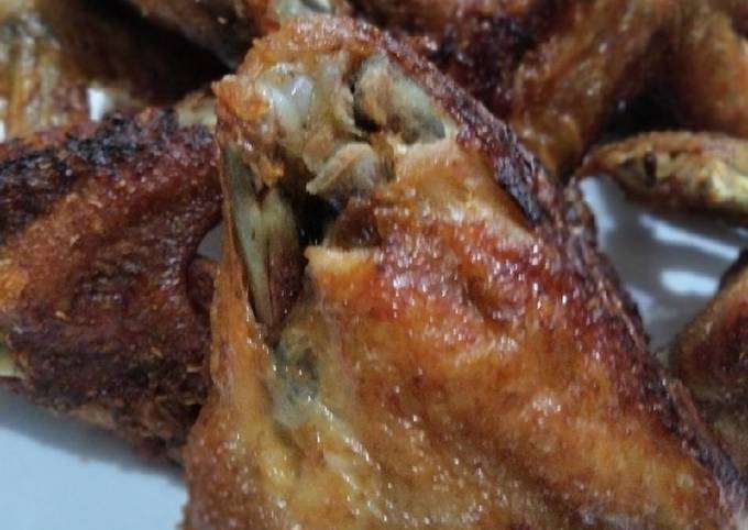 Bagaimana Membuat Sayap Ayam Goreng Ketumbar, Sempurna