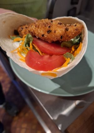 Une photo de Wraps Poisson pané