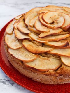Foto di Torta di mele vegana