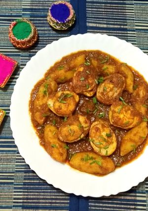 আন্ডা মাসালা কারি (egg masala curry recipe in Bengali) রেসিপির প্রধান ছবি