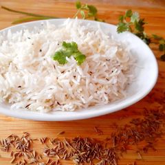 A picture of Cumin Rice 🍚🤗.