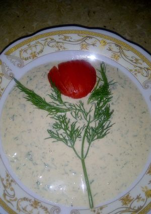 صورة لوصفة سلطة طحينة زي المطاعم 😍😍