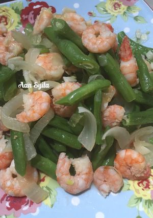 Foto resep Buncis udang (keto)