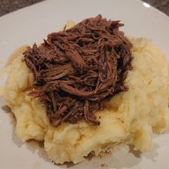A picture of Slow Cooked Beef Brisket.