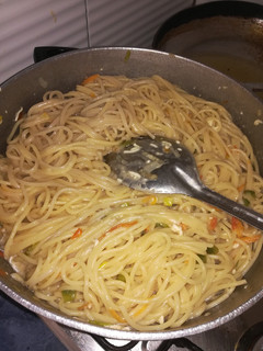 Una foto de Pastas con crema de leche casera