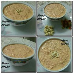 A picture of Gajar ki kheer.