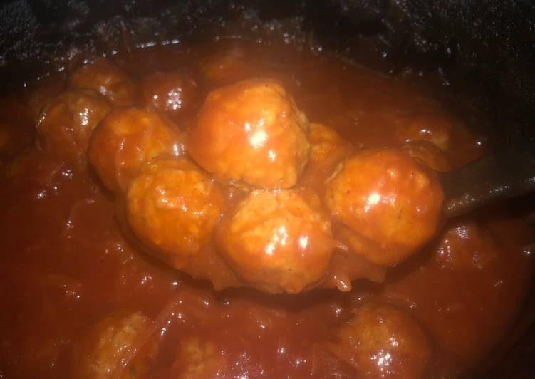 Crock pot meat balls