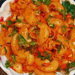 A picture of Masala macaroni.