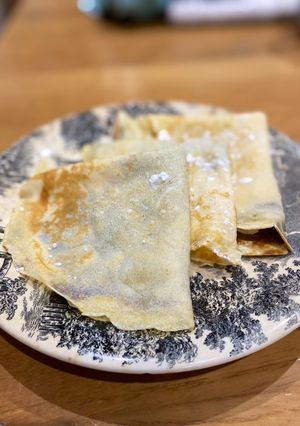 Una foto de Crepes dulces