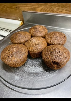 Una foto de Muffins chocolatosos de avena