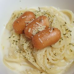 A picture of One Pot Creamy Spaghetti.