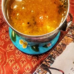 A picture of Maharashtrian Tur Dal Amti.
