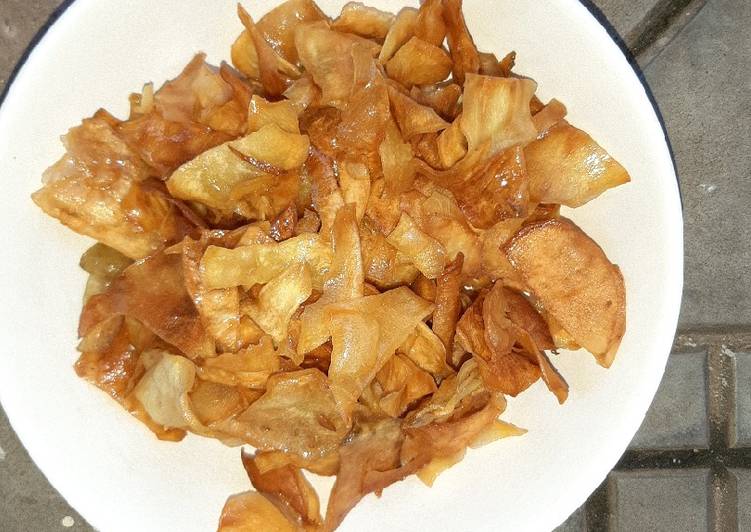 How to Prepare Super Quick Homemade Sweet potato chips | So Great Food Recipe From My Kitchen