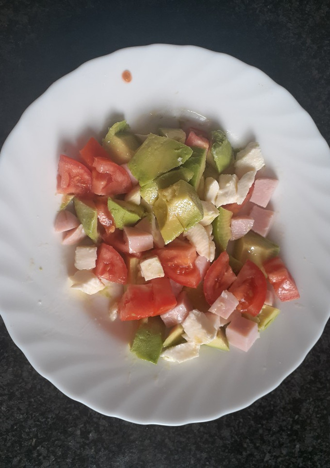 Una foto de Ensalada de aguacate