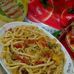 A picture of Chicken Chow mein.