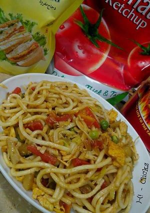 A picture of Chicken Chow mein.