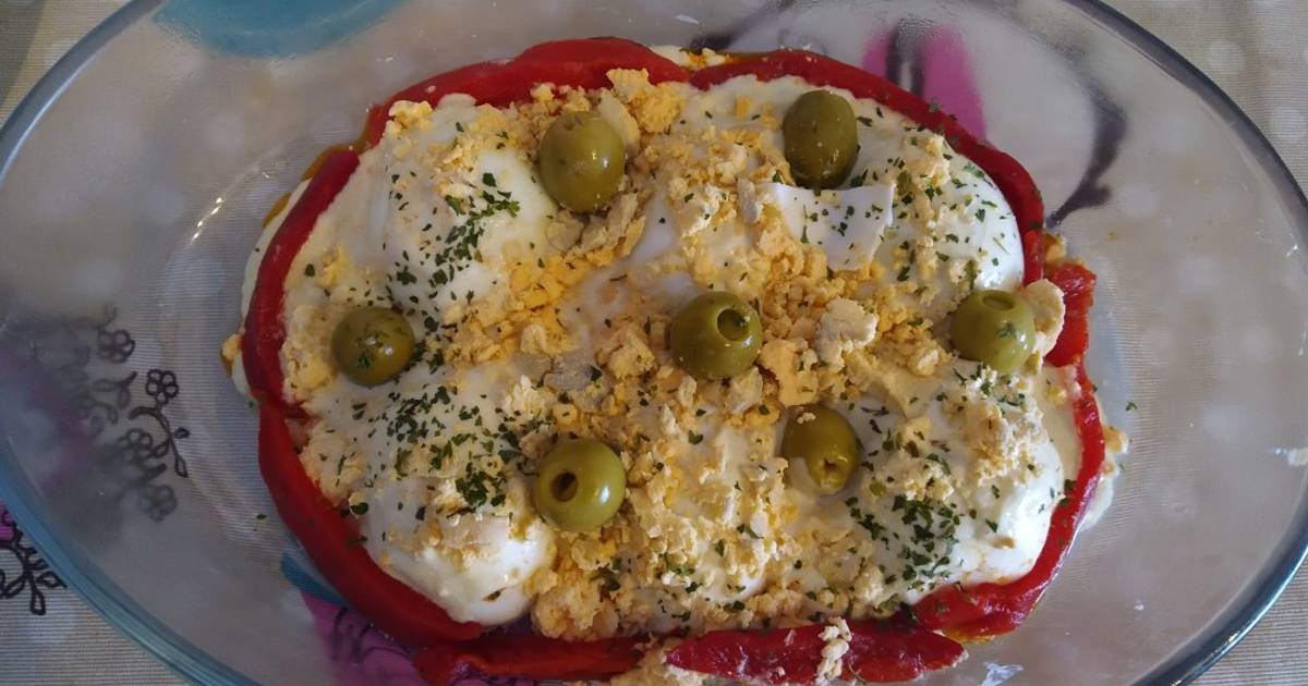 Huevos rellenos 1.235 recetas caseras Cookpad