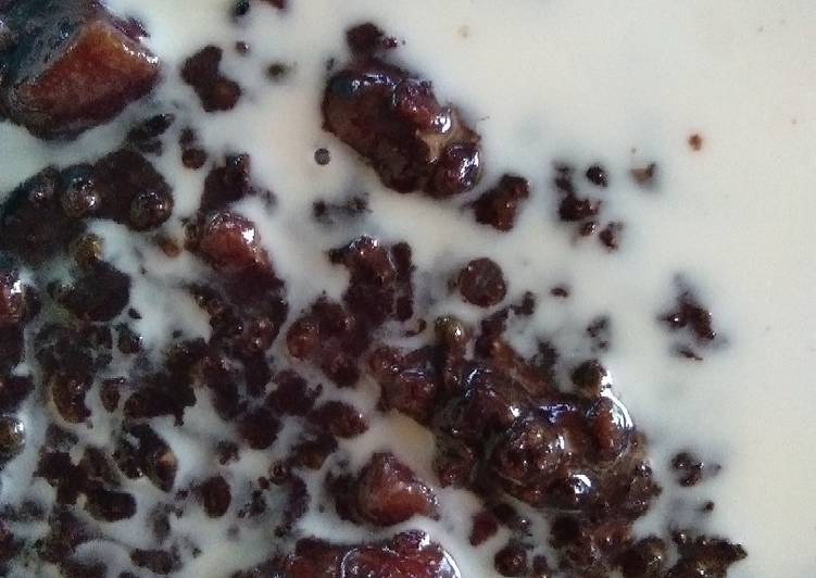 Bubur ketan hitam, kacang hijau 😁