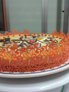 Una foto de Tarta mus de limón (para una amiga)