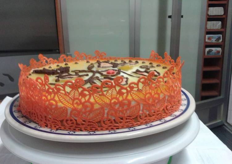 Tarta mus de limón (para una amiga)