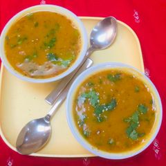 A picture of Maharashtrian Varan/Dal.
