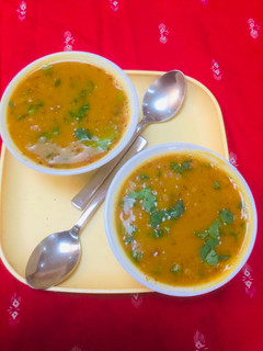 A picture of Maharashtrian Varan/Dal.