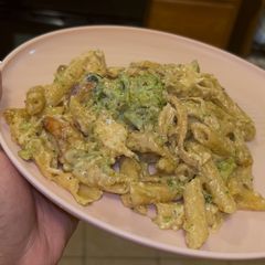 A picture of Chicken & Shrimp Pasta Bake.