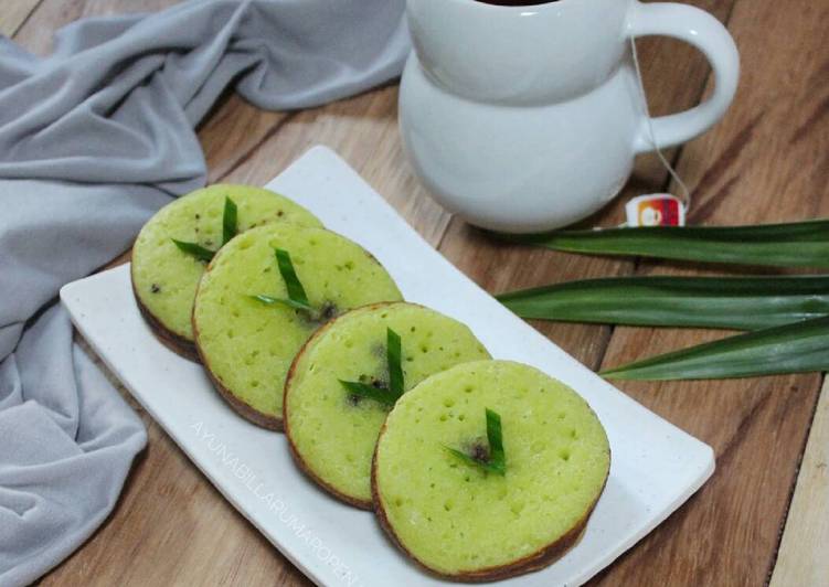 Cara Gampang Membuat Pukis bulat pandan #PR_kuetradisionalberserat yang Lezat Sekali