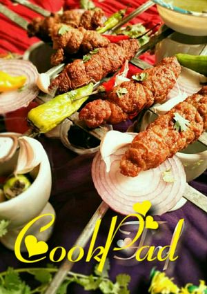 A picture of Dhaga kabab.