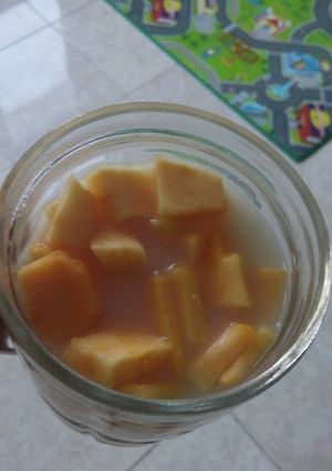 Foto resep Susu pepaya jeruk