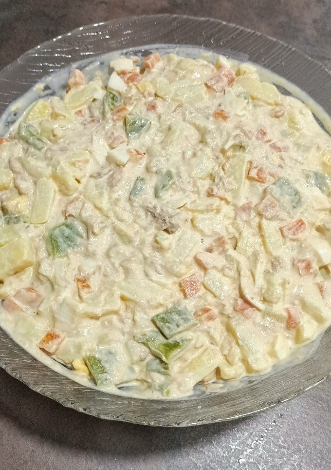 Una foto de Ensaladilla rusa casera, casera