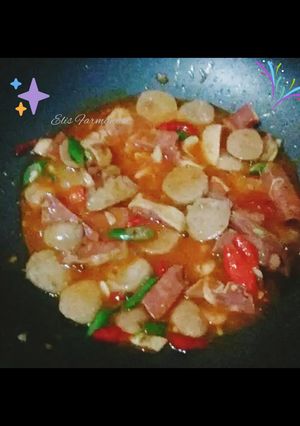 Foto resep Asam Manis Baso Rolade