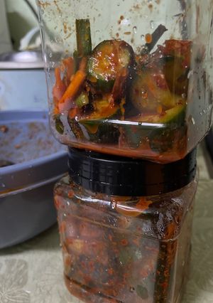 Gambar Kimchi Timun