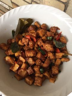 Foto resep Tempe tahu orek basah