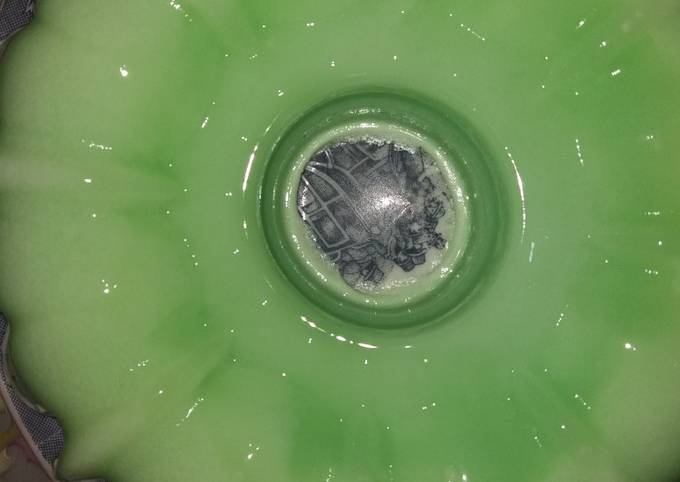 Puding susu melon