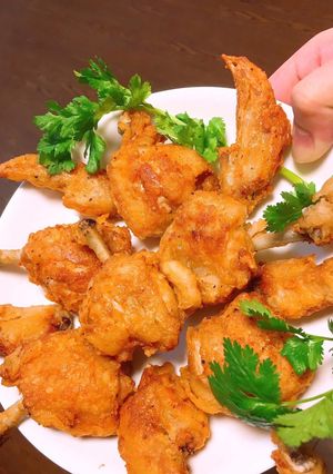 Hình của món Cánh gà chiên kiểu nhật.