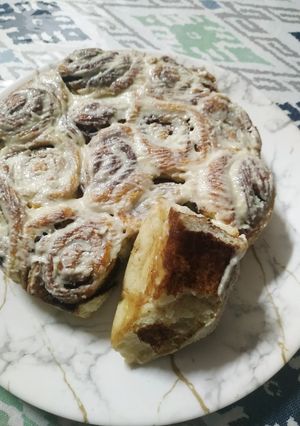 सिनेमाॅन रोल (Cinnamon roll recipe in hindi) रेसिपी मुख्य फोटो