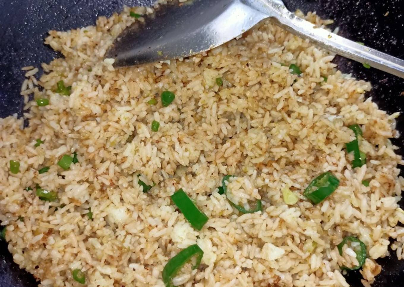 Nasi goreng cabe hijau