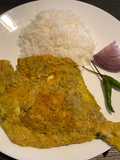 Pomfret in gravy