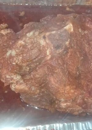 Una foto de Pierna enchilada