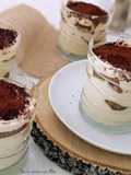 Tiramisú en vasitos (el auténtico italiano)