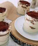 Tiramisú en vasitos (el auténtico italiano)