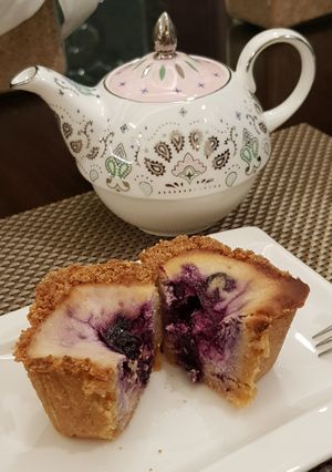 Foto resep Blueberry Cheese Cake Ketofy