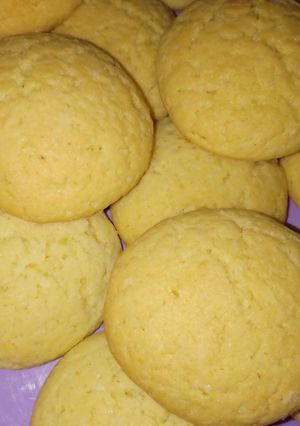 Una foto de Galletitas de limón y coco