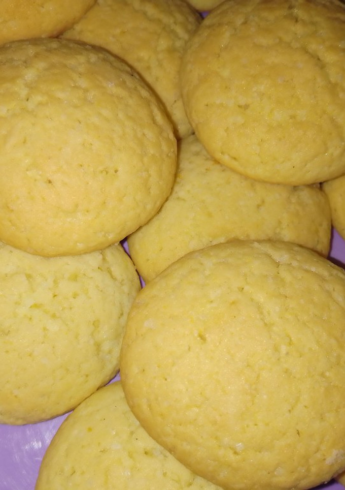 Una foto de Galletitas de limón y coco