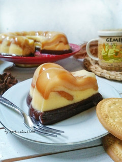 Foto resep Pudding Marie Khong Guan